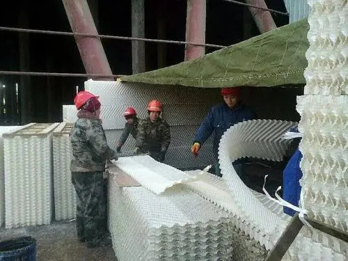 冷卻塔的噪聲及解決辦法(焦作全鋼冷卻塔噪聲處理)