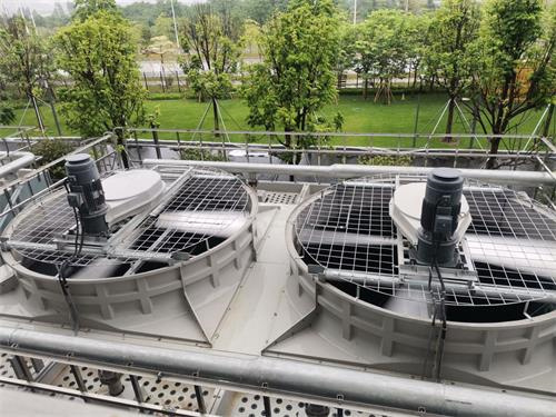 特菱幫您分析使得玻璃鋼水塔溫度急劇上升的影響因素(圓形玻璃鋼冷卻水塔能降溫多少度)