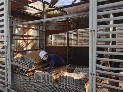 閉式冷卻塔水循環(huán)系統(tǒng)的基本原理