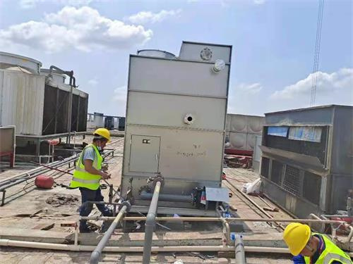 清洗閉式冷卻塔需要注意哪些事項？？(閉式冷卻塔清洗方